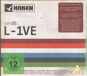 Haken  ‎– L-1VE   2 × CD, Album + 2 × DVD-Video