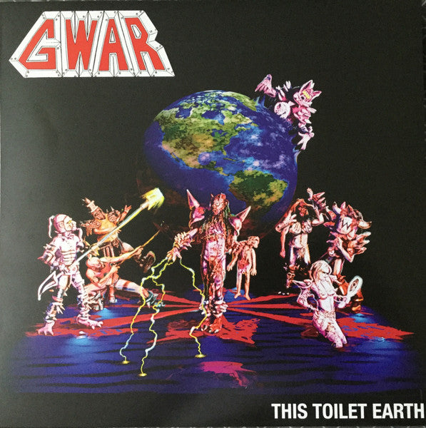 Gwar – This Toilet Earth  Vinyle, LP, Album, Édition Limitée, Red & Black Split, Gatefold