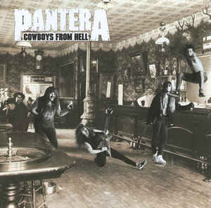Pantera ‎– Cowboys From Hell  CD, Album, Réédition