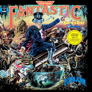 Elton John ‎– Captain Fantastic And The Brown Dirt Cowboy  Vinyle, LP, Album, Réédition, Gatefold