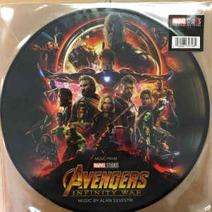 Alan Silvestri ‎– Avengers: Infinity War (Original Motion Picture Soundtrack)  Vinyle, LP, album Picture Disc