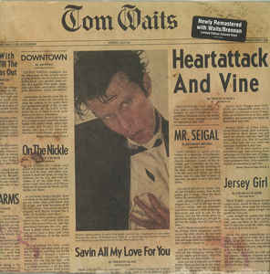 Tom Waits ‎– Heartattack And Vine  Vinyle, LP, Album, Réédition, Remasterisé, Coke clear