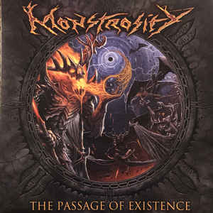 Monstrosity ‎– The Passage Of Existence  Vinyle, LP, Album, Édition limitée, Violet Foncé avec Bleu Marbre