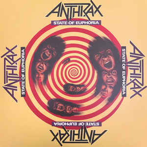 Anthrax ‎– State Of Euphoria  2 × Vinyle, LP, Album, Réédition, Remasterisé