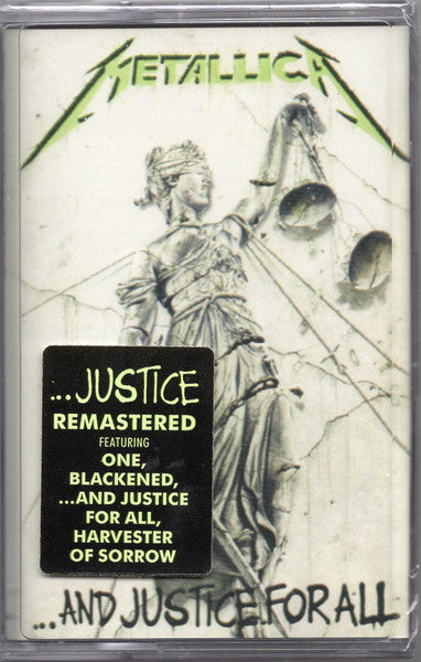 Metallica – ...And Justice For All  Cassette, Album, Remasterisé