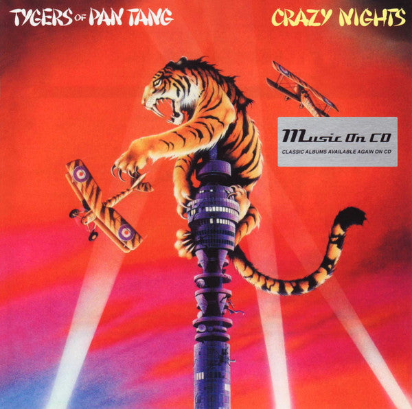 Tygers Of Pan Tang – Crazy Nights  CD, Album, Réédition, Remasterisé