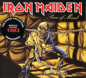 Iron Maiden ‎– Piece Of Mind  CD, Album, Réédition, Remasterisé, Digipak