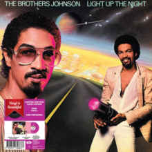 The Brothers Johnson ‎– Light Up The Night  Vinyle, LP, Album, Édition limitée, Réédition, Rose, Gatefold