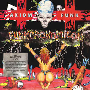 Axiom Funk ‎– Funkcronomicon  2 × Vinyle, LP, Compilation, Rouge et Cyan