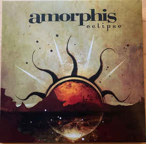 Amorphis ‎– Eclipse   Vinyle, LP, Album, Réédition, Jaune / Noir / Rouge Splatter