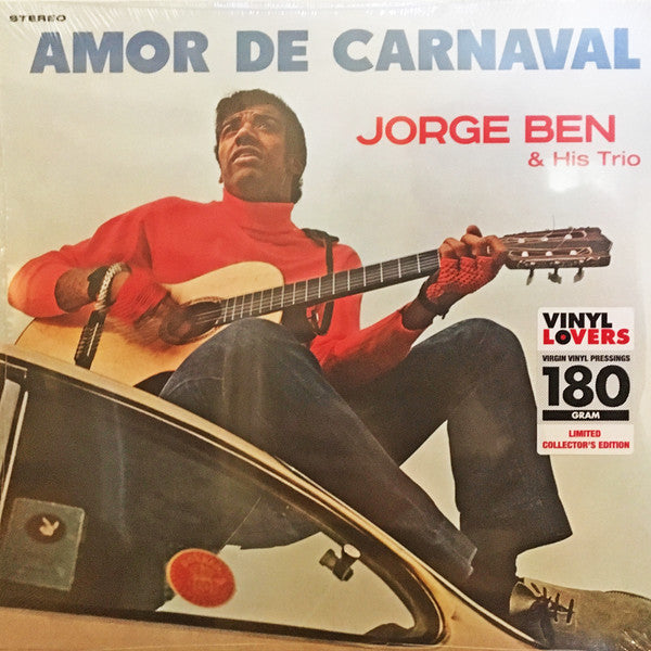 Jorge Ben & His Trio – Amor De Carnaval  Vinyle, LP, Édition Limitée, Stéréo, 180 Grammes
