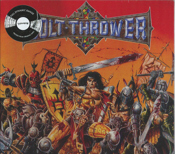 Bolt Thrower – War Master  CD, Album, Réédition, Remastérisé, Digipak