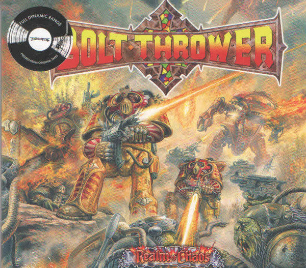 Bolt Thrower – Realm Of Chaos  CD, Album, Réédition, Remastérisé, Digipak