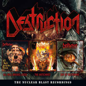 Destruction ‎– The Nuclear Blast Recordings  3 × CD, compilation,réédition