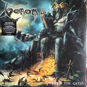 Venom  ‎– Storm The Gates  2 × Vinyle, LP, Album, Argent