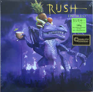 Rush ‎– Rush In Rio  4 × vinyle, LP, album, 180g