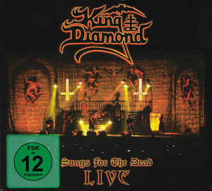 King Diamond ‎– Songs For The Dead Live  2 × DVD-Video, NTSC + CD Album Digipak