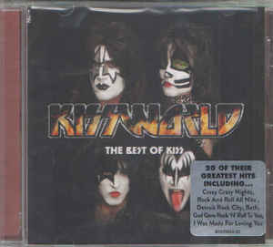 KISS ‎– Kissworld (The Best Of KISS)  CD, Compilation