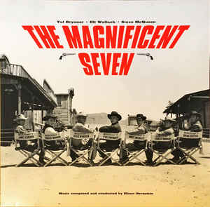 Elmer Bernstein ‎– The Magnificent Seven  Vinyle, LP, Édition limitée, Stéréo, 180g Jaune