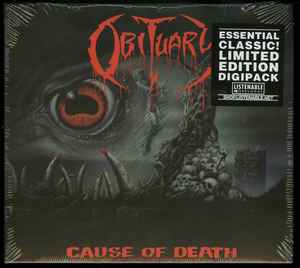 Obituary ‎– Cause Of Death  CD, Album, Réédition, Remasterisé