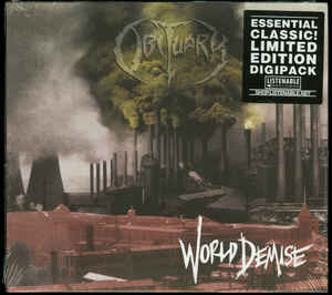 Obituary ‎– World Demise  CD, Album, Réédition, Digipack