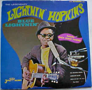 Lightnin' Hopkins ‎– Blue Lightnin'  Vinyle, LP, Album, Réédition