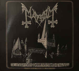 Mayhem ‎– De Mysteriis Dom Sathanas Alive  CD, Album + DVD-Video, NTSC