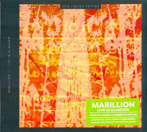 Marillion ‎– Live In Glasgow  CD, album, édition limitée, numéroté