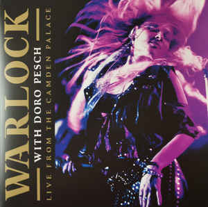 Warlock With Doro Pesch ‎– Live From The Camden Palace  2 × Vinyle, LP, Album, Réédition, Bleu, 180g