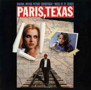 Ry Cooder ‎– Paris, Texas - Original Motion Picture Soundtrack  Vinyle, LP, Album, Edition limitée, Blanc