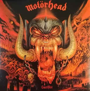 Motörhead ‎– Sacrifice  Vinyle, LP, Album, Réédition