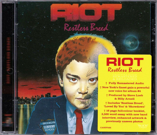 Riot – Restless Breed  CD, Album, Réédition, Remasterisé