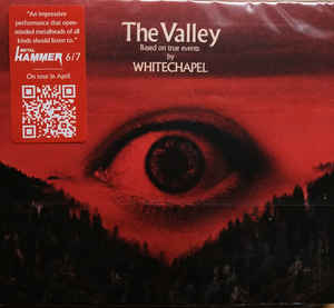 Whitechapel  ‎– The Valley  CD, Album, Digipak