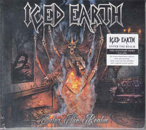 Iced Earth ‎– Enter The Realm  CD, EP, réédition, Digipak