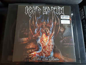 Iced Earth ‎– Enter The Realm  Vinyle, LP, simple face, EP, gravé, réédition