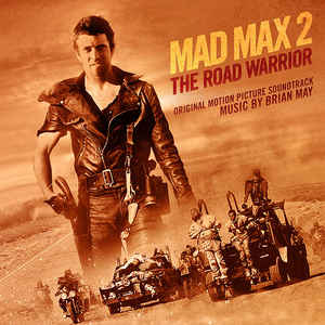 Brian May  ‎– Mad Max 2 - The Road Warrior (Original Motion Picture Soundtrack)  Vinyle, LP, Album, Édition limitée, numéroté,  Huile renversée sur les éclaboussures de sable