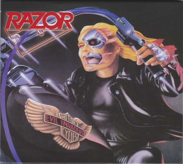 Razor – Evil Invaders  CD, Album, Réédition, Remasterisé