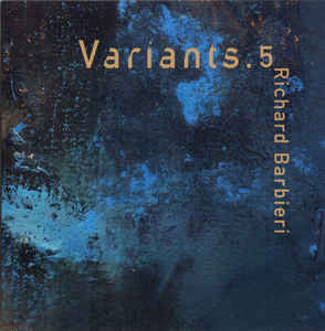 Richard Barbieri ‎– Variants.5 Vinyle, 12 ", EP, réédition