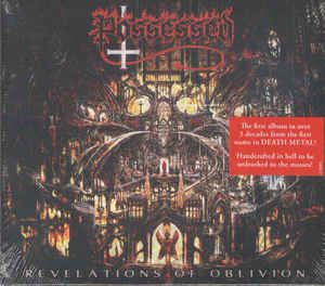 Possessed ‎– Revelations Of Oblivion  CD, Album, Slipcase