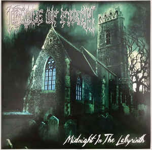 Cradle Of Filth ‎– Midnight In The Labyrinth 2 × vinyle, LP, album, stéréo