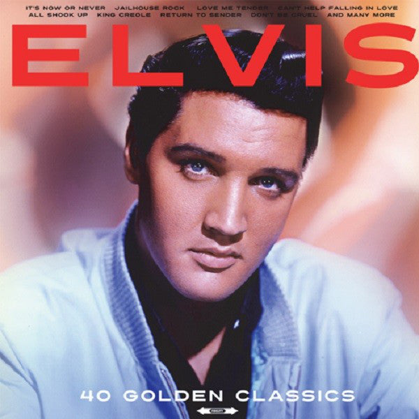 Elvis – 40 Golden Classics  2 x Vinyle, LP, Compilation