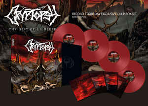 Cryptopsy ‎– The Best Of Us Bleed  4 × vinyle, LP, compilation, coffret