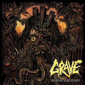 Grave  ‎– Burial Ground  Vinyle, LP, Album, Réédition, Remasterisé