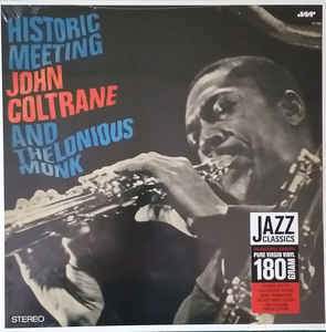 John Coltrane And Thelonious Monk ‎– Historic Meeting  Vinyle, LP, Album, Édition limitée, Réédition, Remasterisé, 180 Grammes