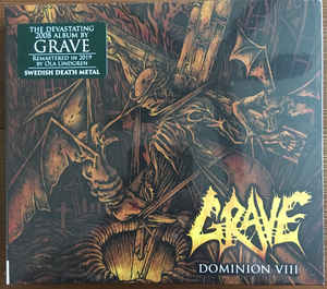 Grave  ‎– Dominion VIII  CD, Album, Edition Limitée, Numéroté, Réédition, Remasterisé