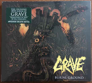 Grave  ‎– Burial Ground  CD, Album, Edition Limitée, Numéroté, Réédition, Remasterisé