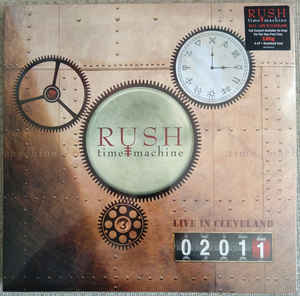 Rush ‎– Time Machine 2011: Live In Cleveland  4 × Vinyle, LP, Album, Réédition, 180g