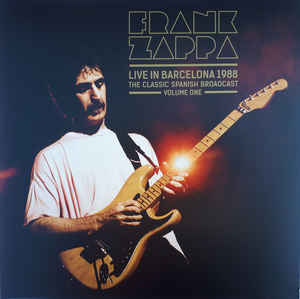 Frank Zappa ‎– Live In Barcelona 1988 Volume One  2 × vinyle, LP, rouge