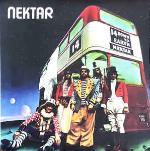 Nektar ‎– Down To Earth  Vinyle, LP, Album, Réédition, Rouge