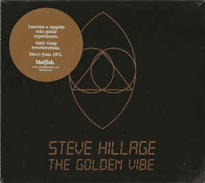 Steve Hillage ‎– The Golden Vibe  CD, Album